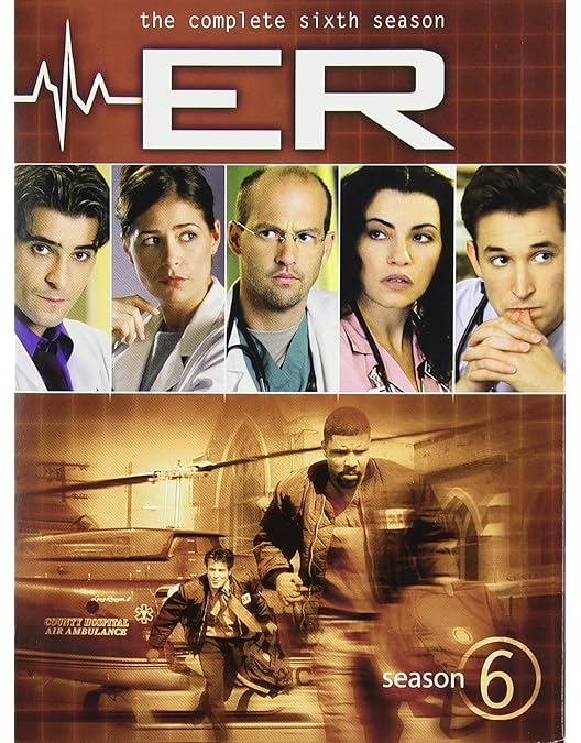 非常に良い】ER 緊急救命室 8thシーズン 前半セット (1~10話・3枚組